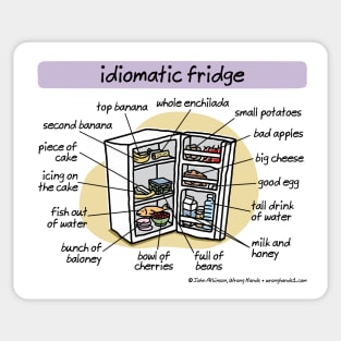 Idiomatic fridge Sticker